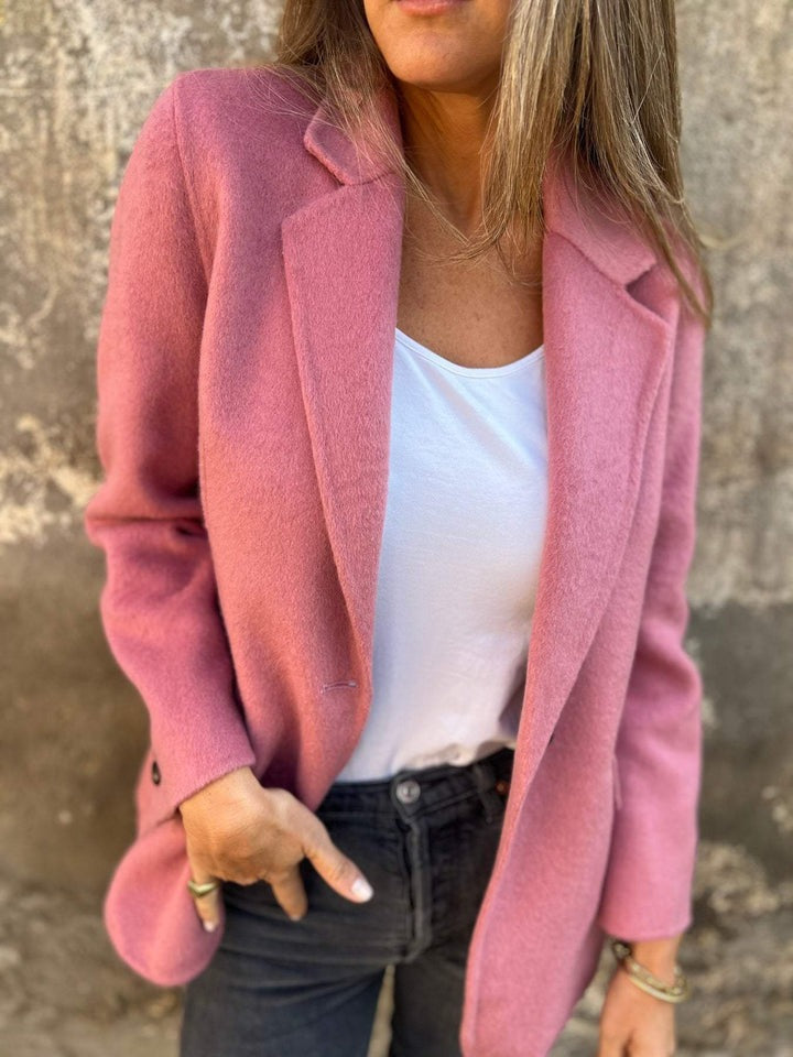Charlotte | Women's Single-Button Blazer | Notch Lapel · PNY