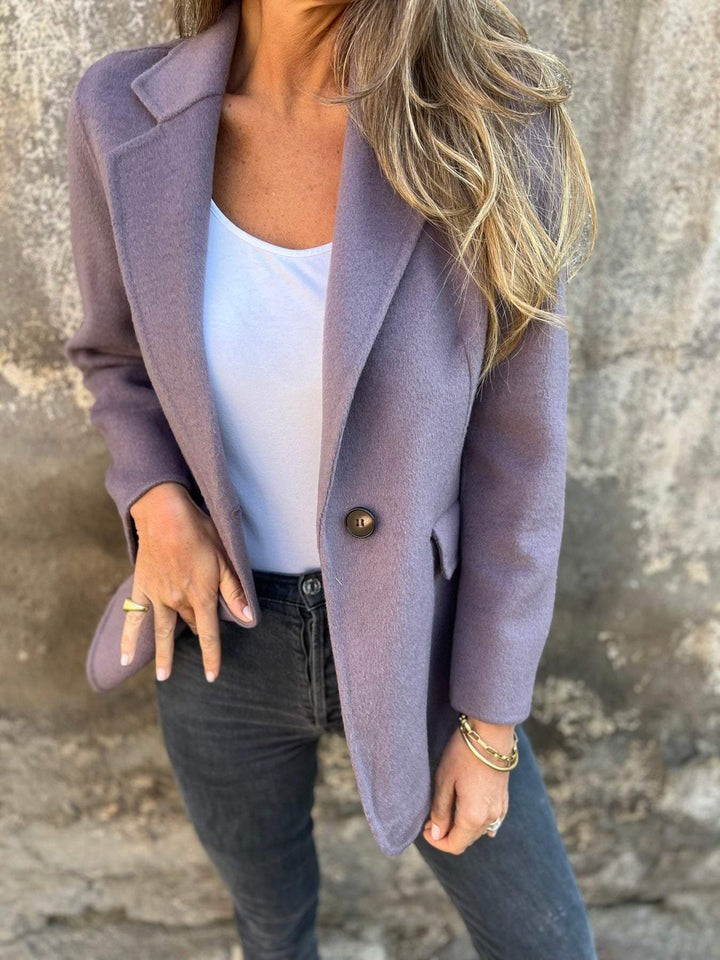 Charlotte | Women's Single-Button Blazer | Notch Lapel · PNY