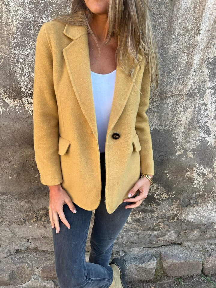 Charlotte | Women's Single-Button Blazer | Notch Lapel · PNY