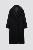 Chloe | Women's Longline Teddy Coat | Double-Breasted · PNY