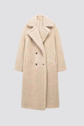 Chloe | Women's Longline Teddy Coat | Double-Breasted · PNY
