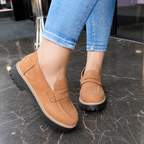 Chloe | Women's Platform Loafers | Penny Strap · PNY