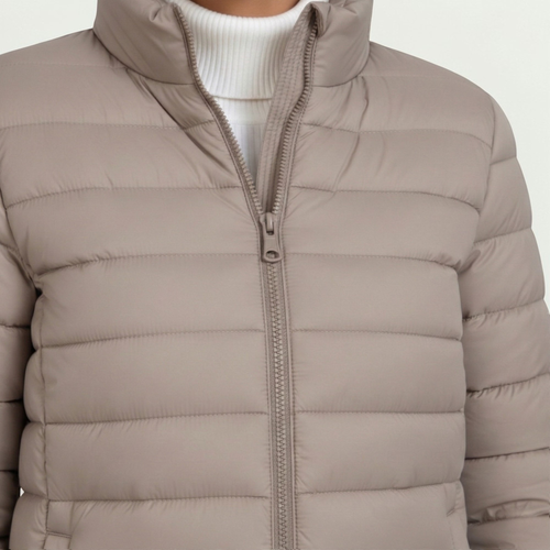 Chloe | Women's Quilted Puffer Jacket | Stand Collar · PNY