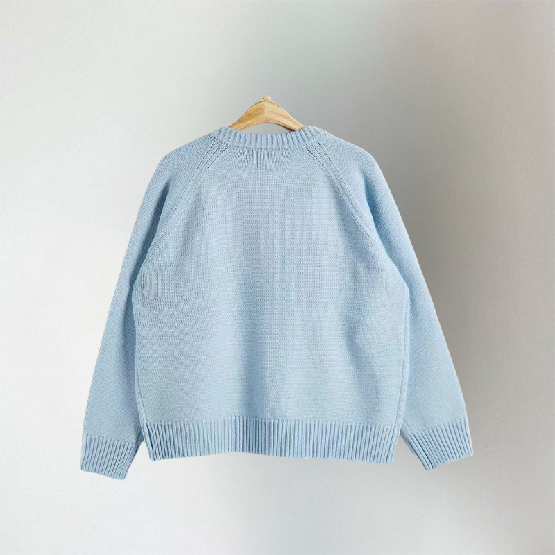 Claire | Women's Crewneck Cardigan | Button-Front · PNY