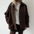 Claire | Women's Oversized Jacket | Button-Front · PNY