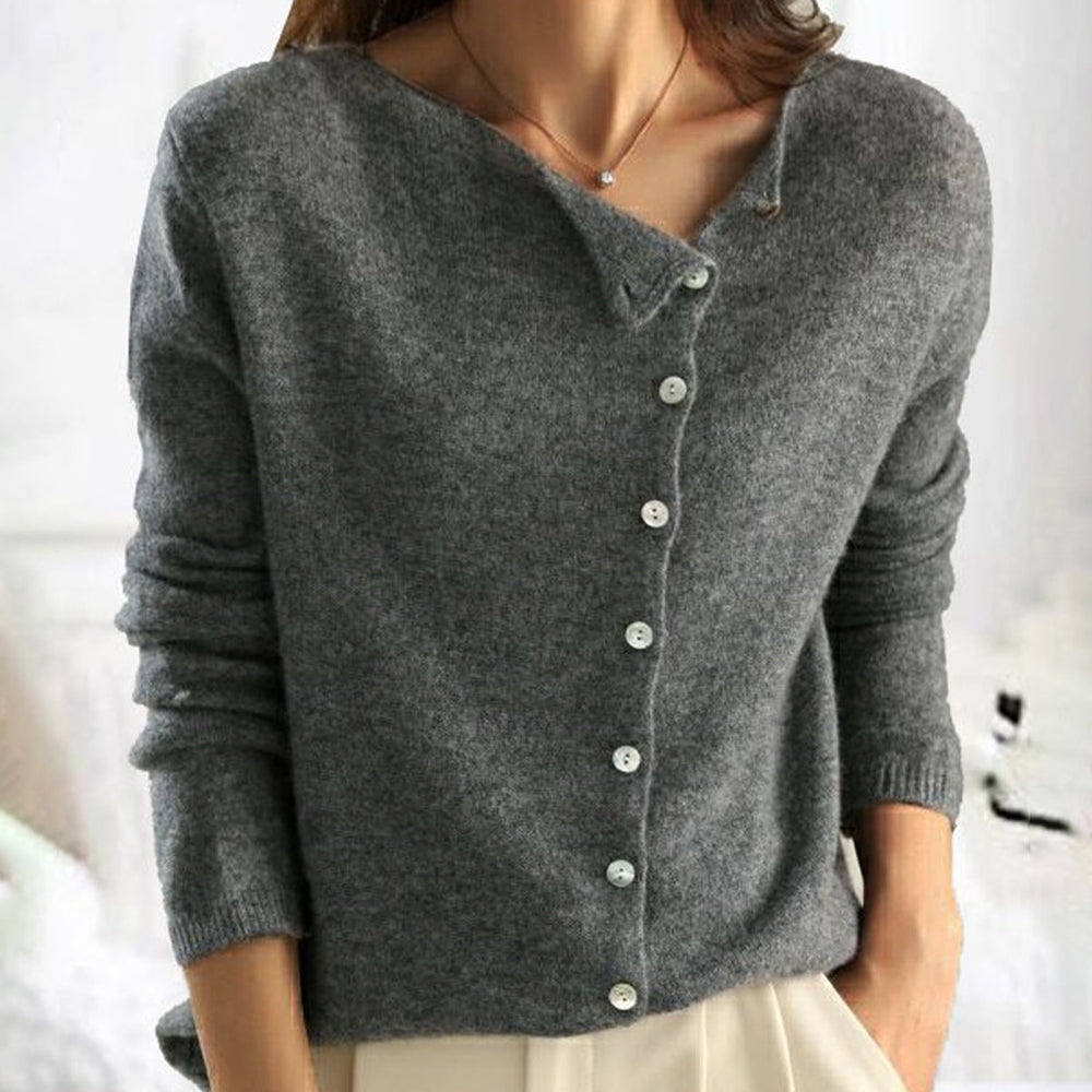Clara | Women's Button-Front Cardigan | Knit · PNY