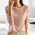 Clara | Women's Button-Front Cardigan | Knit · PNY
