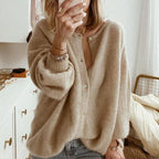 Clara | Women's Oversized Cardigan | Button Front · PNY
