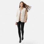 Clara | Women's Sleeveless Vest | Sherpa Fleece · PNY