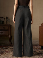 Clara | Women's Wide-Leg Pants | Pleated Texture · PNY