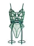 Colette | Women's Underwire Teddy | Floral Embroidery · PNY