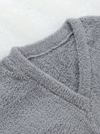 Danielle | Women's V-Neck Loungewear Set | Soft Knit · PNY