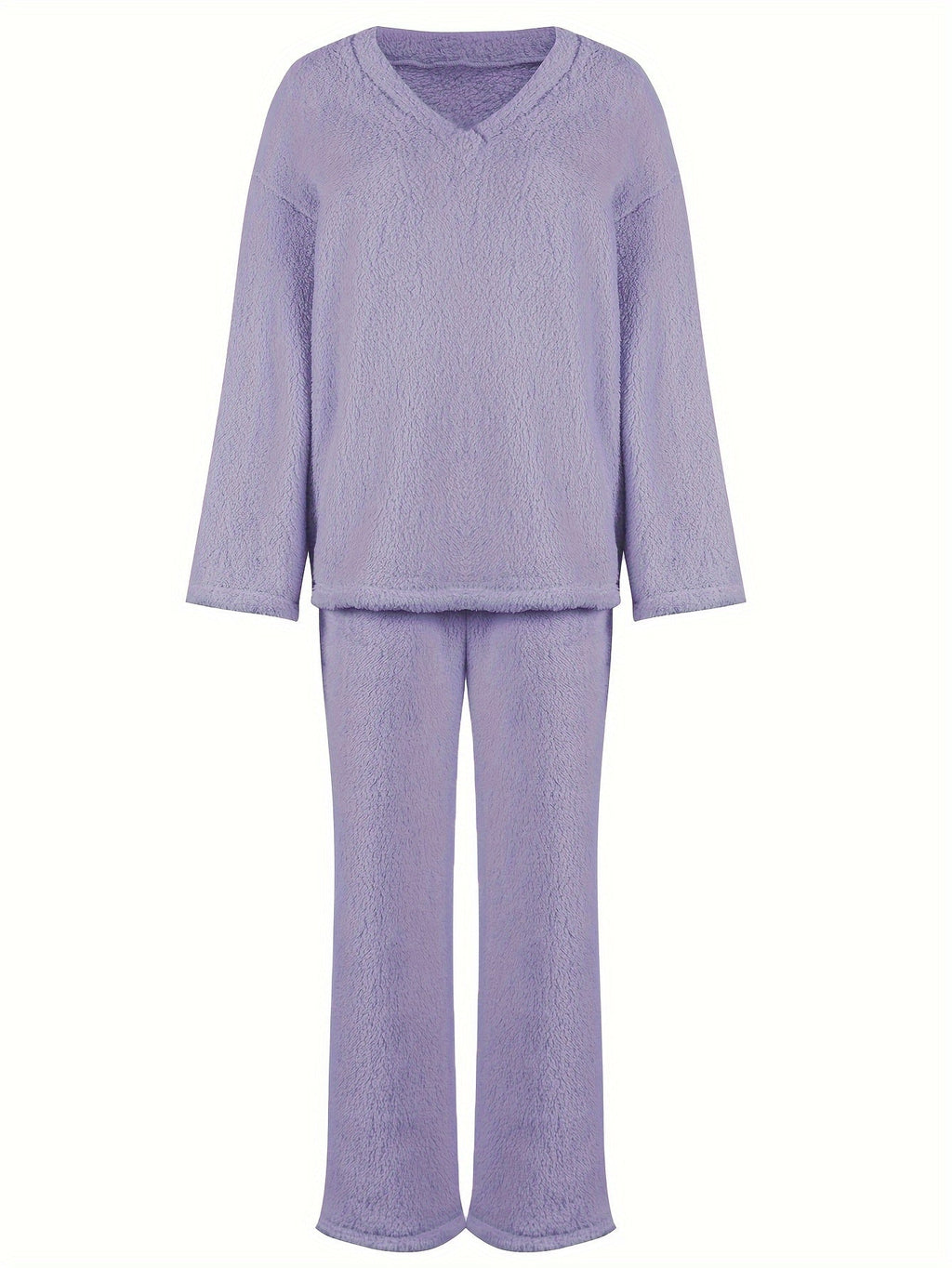 Danielle | Women's V-Neck Loungewear Set | Soft Knit · PNY