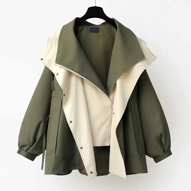Delia | Women's Oversized Jacket | Snap-Button · PNY