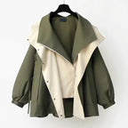 Delia | Women's Oversized Jacket | Snap-Button · PNY