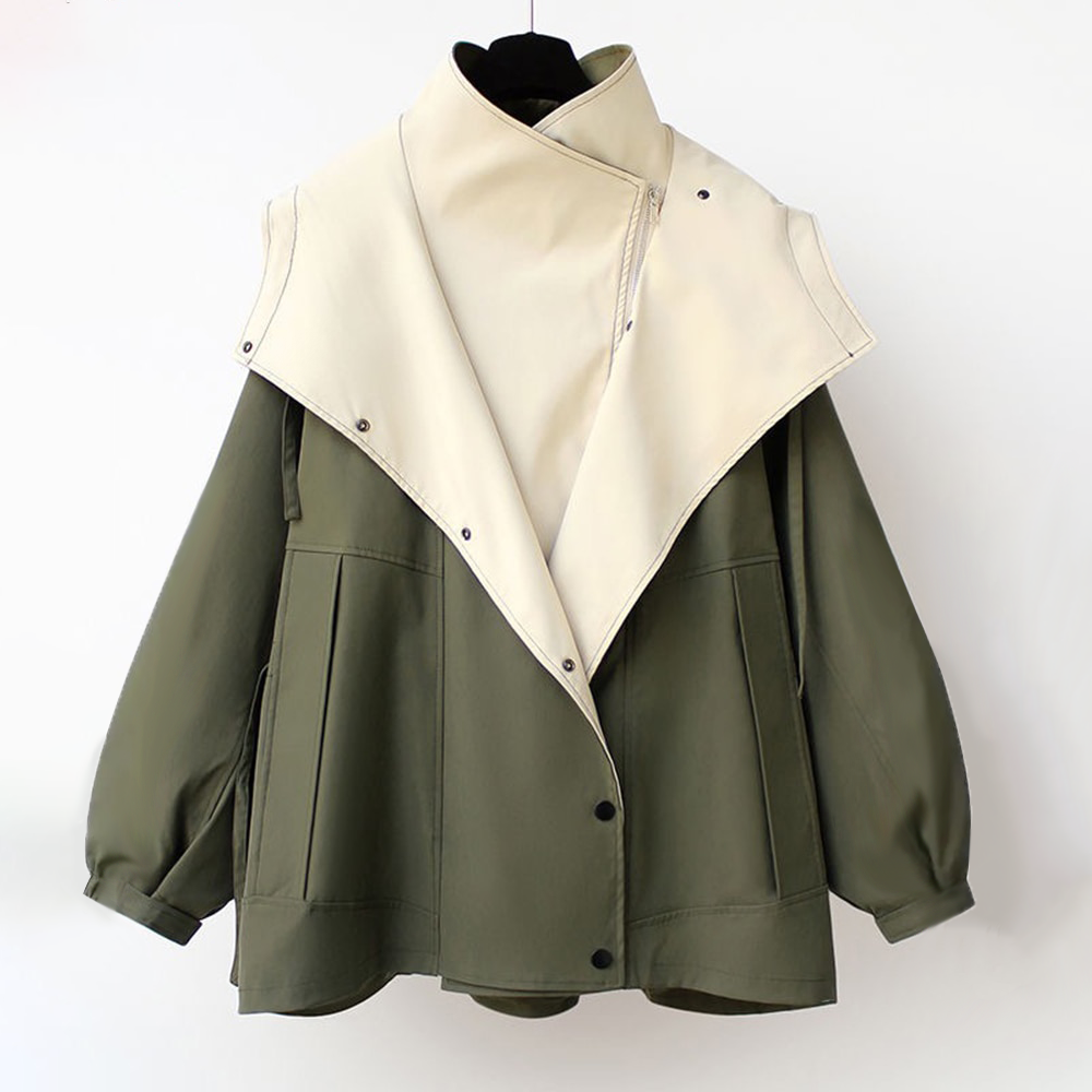 Delia | Women's Oversized Jacket | Snap-Button · PNY