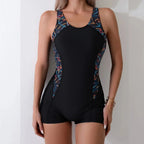 Delphine | Women's One-Piece Swimsuit | Side Print · PNY