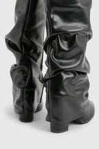 Delphine | Women's Slouch Boots | Fold-Over · PNY
