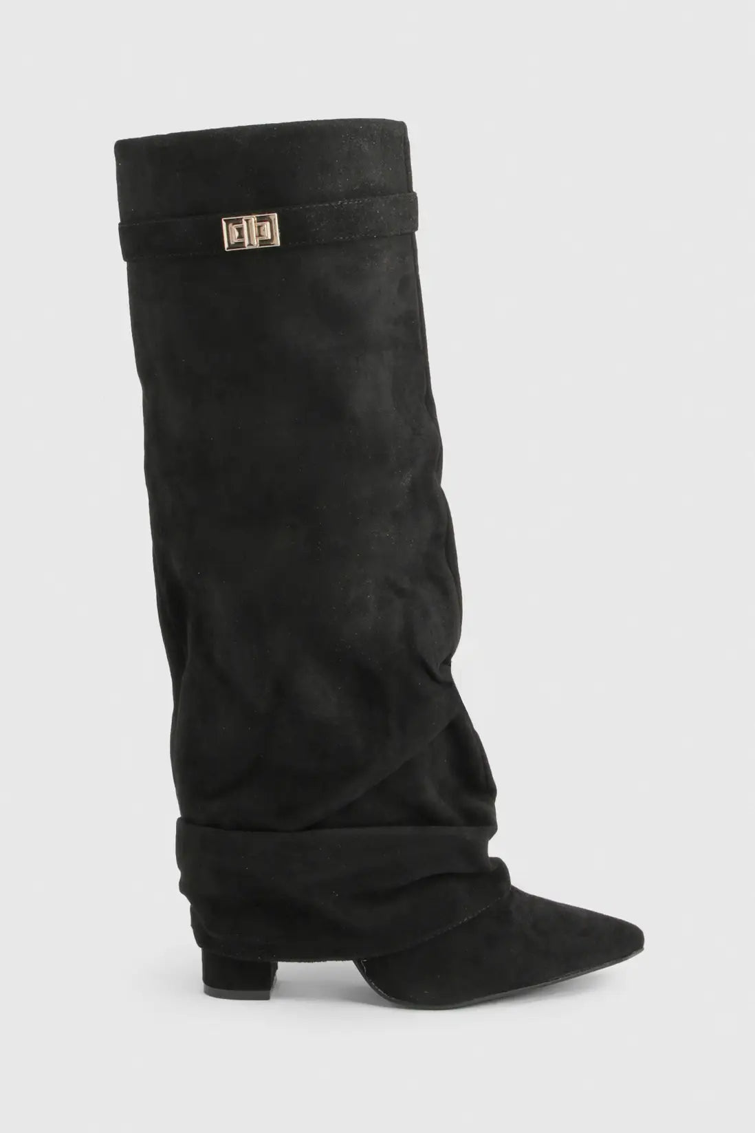 Delphine | Women's Slouch Boots | Fold-Over · PNY