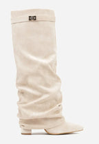Delphine | Women's Slouch Boots | Fold-Over · PNY