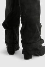 Delphine | Women's Slouch Boots | Fold-Over · PNY