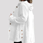Diana | Women's Hooded Corduroy Jacket | Button-Front · PNY