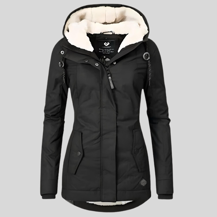 Diana | Women's Hooded Winter Jacket | Sherpa-Lined · PNY