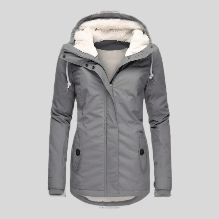 Diana | Women's Hooded Winter Jacket | Sherpa-Lined · PNY