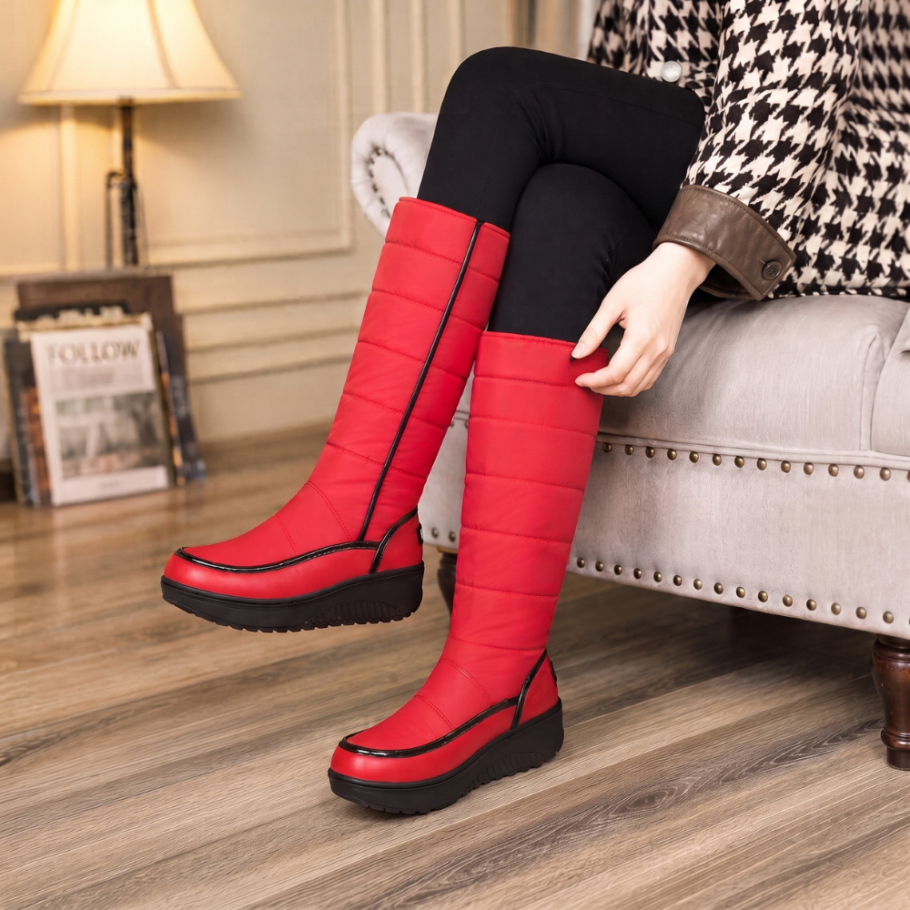Diana | Women's Knee-High Snow Boots | Fleece-Lined · PNY