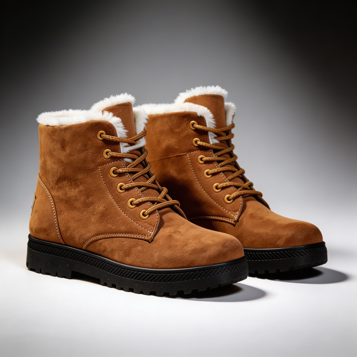 Diana | Women's Lace-Up Winter Boots | Fur-Lined · PNY