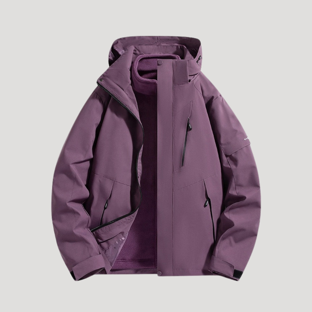 Edith | Women's Hooded Jacket | Fleece-Lined · PNY