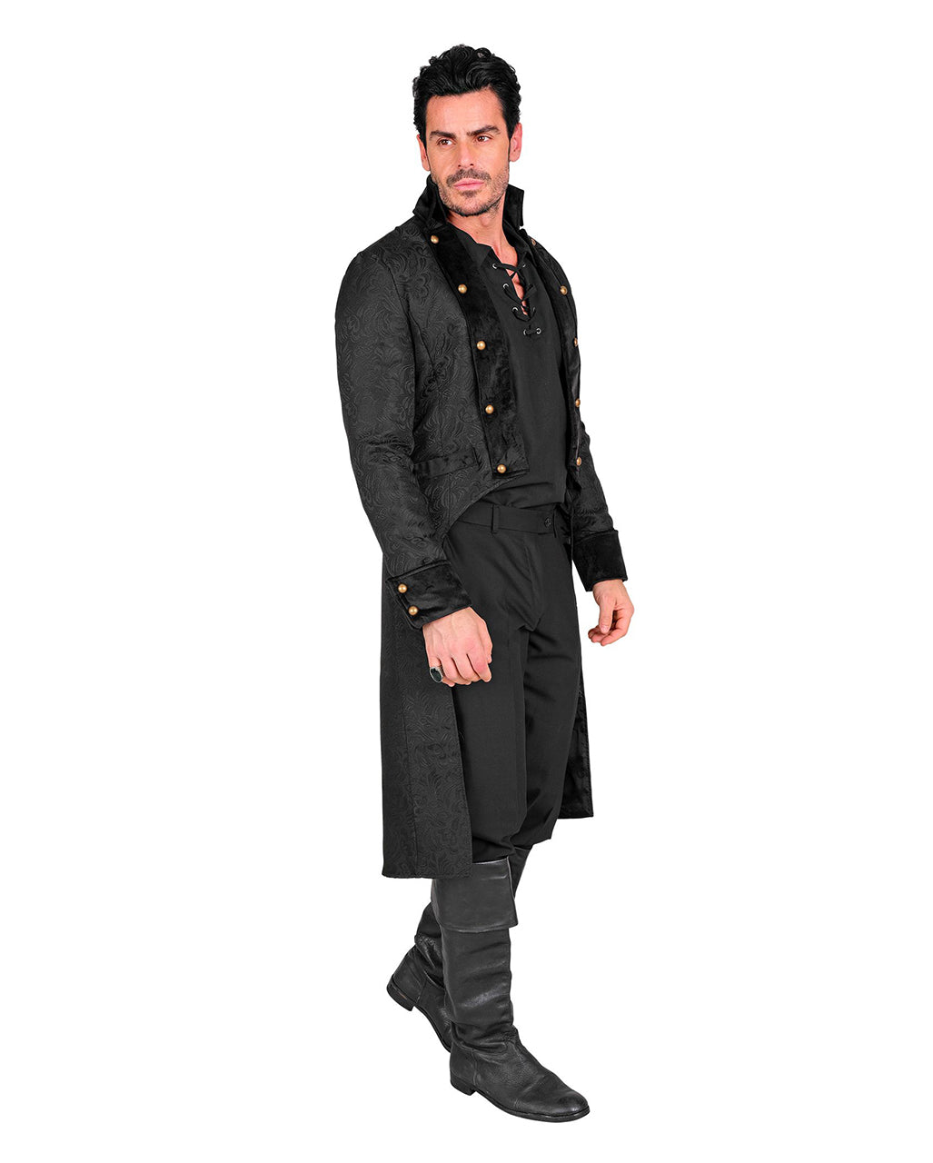 Edward | Men's Victorian Costume Coat | Brocade Tailcoat · PNY