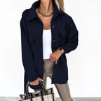 Eleanor | Women's Button-Up Jacket | Belted Waist · PNY
