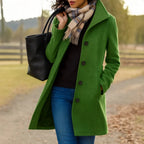 Eleanor | Women's Classic Pea Coat | Wool Blend · PNY