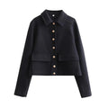 Eleanor | Women's Cropped Jacket | Button-Front