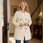 Eleanor | Women's Double-Breasted Peacoat | Notched Lapel · PNY