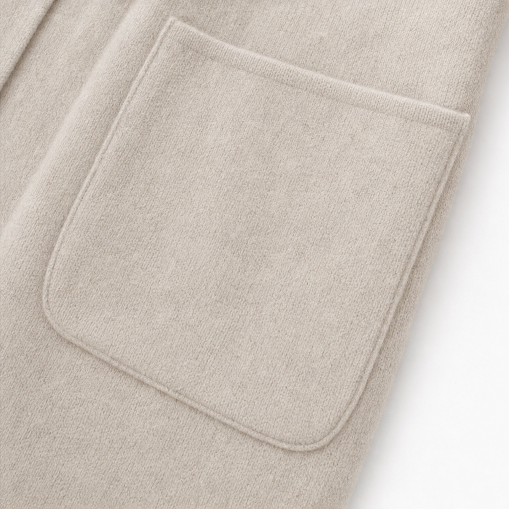 Eleanor | Women's Longline Coat | Patch Pockets · PNY