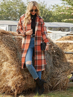Eleanor | Women's Longline Shacket | Plaid · PNY