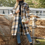 Eleanor | Women's Longline Shacket | Plaid · PNY