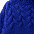 Eleanor | Women's Mock-Neck Sweater | Cable Knit · PNY