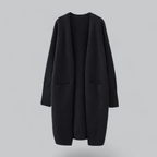 Eleanor | Women's Open-Front Cardigan | Longline Knit · PNY