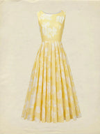 Eleanor | Women's Sleeveless Midi Dress | Floral Print · PNY