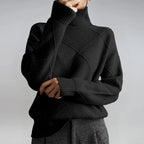 Eleanor | Women's Turtleneck Sweater | Diamond Knit · PNY