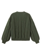 Eleanor | Women's V-Neck Cardigan | Floral Embroidery · PNY