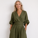 Eliza | Women's Wide-Leg Jumpsuit | Tie Waist · PNY