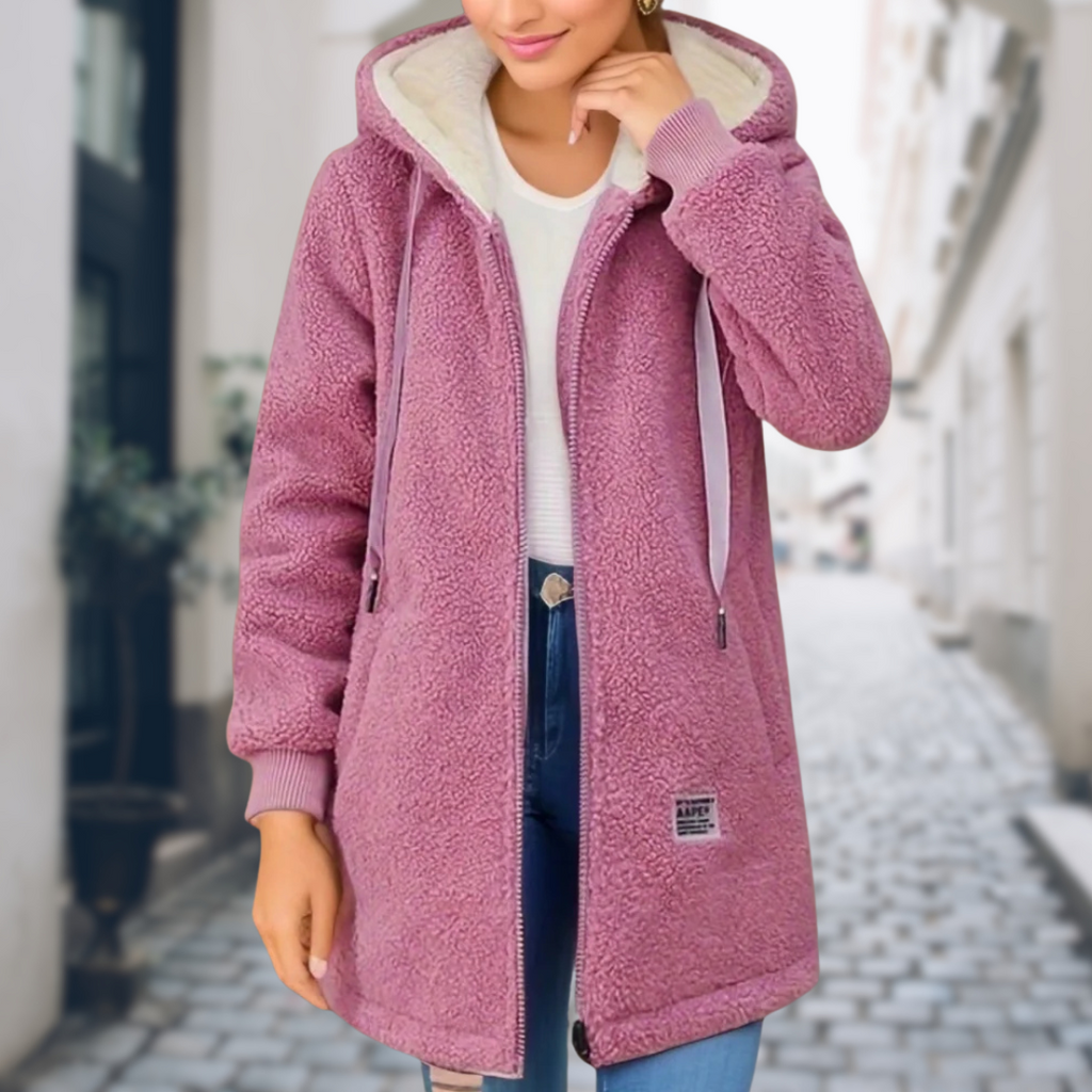 Emma | Women's Hooded Winter Jacket | Fleece-Lined · PNY