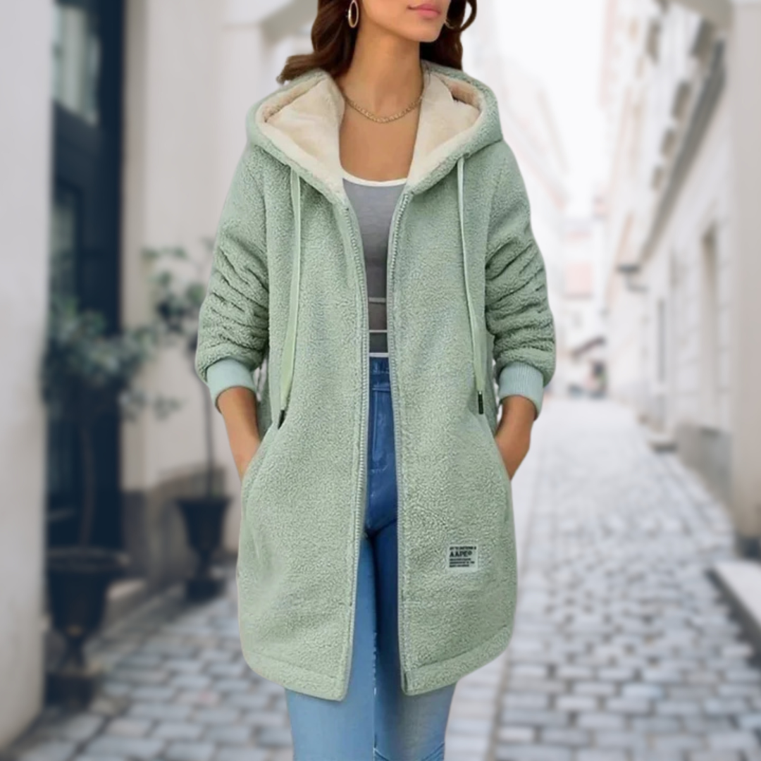 Emma | Women's Hooded Winter Jacket | Fleece-Lined · PNY
