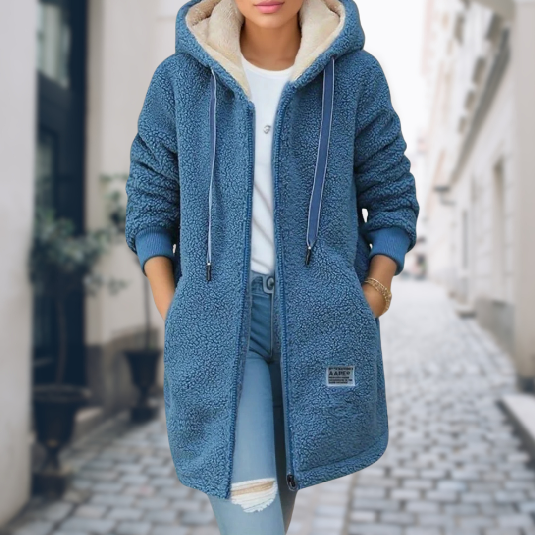 Emma | Women's Hooded Winter Jacket | Fleece-Lined · PNY