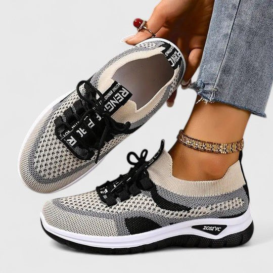 Emma | Women's Lace-Up Sneakers | Breathable Mesh · PNY