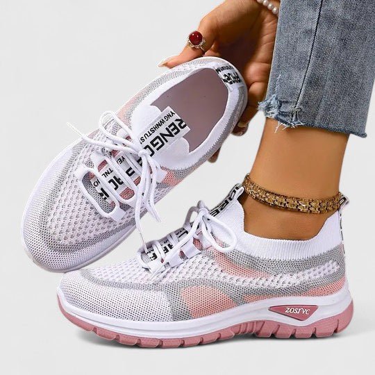 Emma | Women's Lace-Up Sneakers | Breathable Mesh · PNY